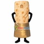 Long Loaf of Bread Mascot Costume