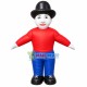 Inflatable Expressionless Man Mascot Costume Inflatable Expressionless Man Mascot Costume