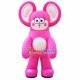 Pink Big-eared Groundhog Mascot Inflatable Costume Pink Big-eared Groundhog Mascot Inflatable Costume