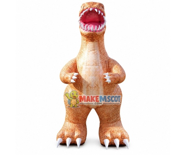 Inflatable Fierce Dinosaur Mascot Costume Inflatable Fierce Dinosaur Mascot Costume