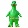 Inflatable Green Dinosaur Adult Mascot Costume
