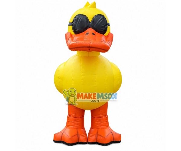 Inflatable Big Yellow Duck Mascot Costume Inflatable Big Yellow Duck Mascot Costume