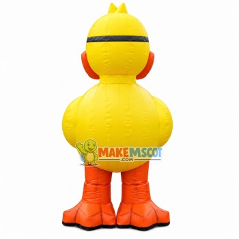 Inflatable Big Yellow Duck Mascot Costume Inflatable Big Yellow Duck Mascot Costume