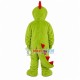 Adult Plush Green & Red Dinosaur Mascot Costume Adult Plush Green & Red Dinosaur Mascot Costume
