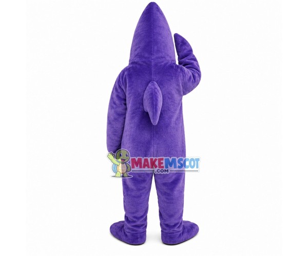 Purple Shark Mascot Costume for Adult Purple Shark Mascot Costume for Adult