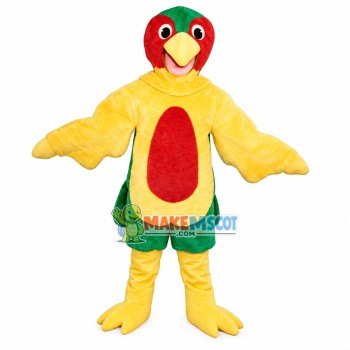 Bright Colored Chicken Mascot Costume Bright Colored Chicken Mascot Costume
