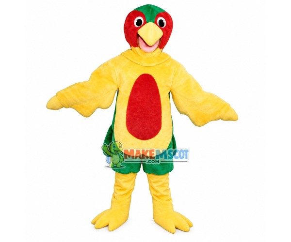 Bright Colored Chicken Mascot Costume Bright Colored Chicken Mascot Costume