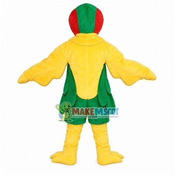 Bright Colored Chicken Mascot Costume Bright Colored Chicken Mascot Costume