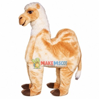 Calm Desert Camel Mascot Costume Calm Desert Camel Mascot Costume