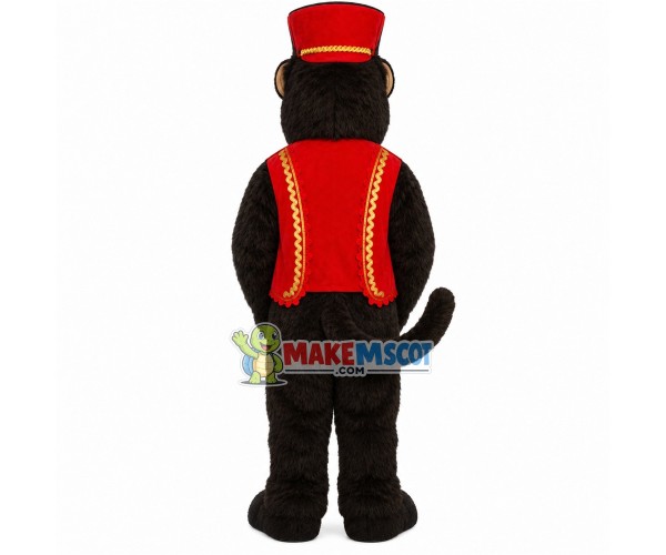 Polite Monkey Bellman Mascot Costume