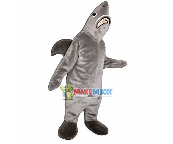 Cruel Shark Mascot Adult Costume Cruel Shark Mascot Adult Costume