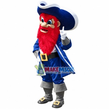 Navigator With Red Beard Mascot Costume