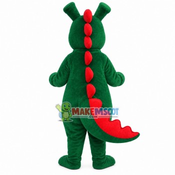 Mutant Dinosaur With Long Ears Mascot Costume Mutant Dinosaur With Long Ears Mascot Costume