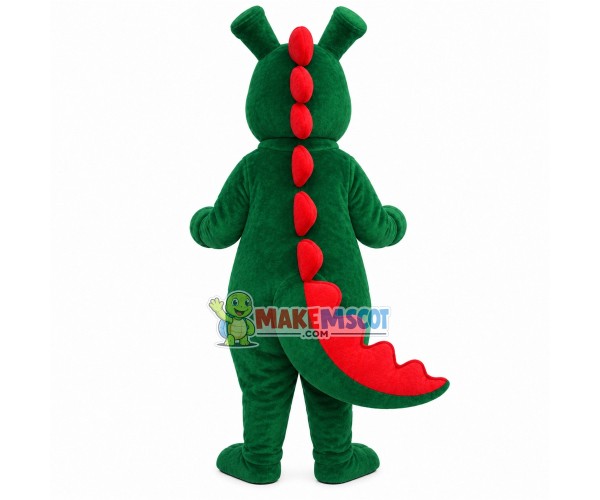 Mutant Dinosaur With Long Ears Mascot Costume Mutant Dinosaur With Long Ears Mascot Costume