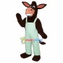 Stupid Donkey In Overalls Mascot Costume
