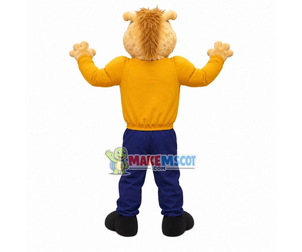Power Camel In The Tight Shirt Mascot Costume