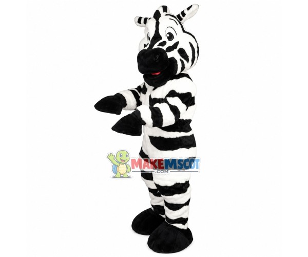 Lost Zebra Mascot Adult Plush Costume Lost Zebra Mascot Adult Plush Costume