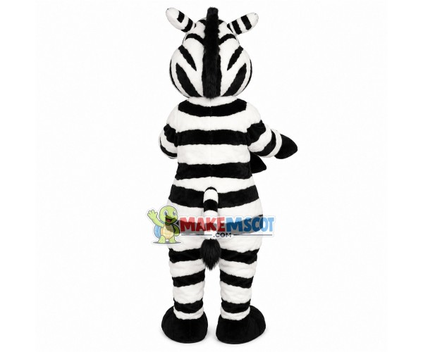 Lost Zebra Mascot Adult Plush Costume Lost Zebra Mascot Adult Plush Costume