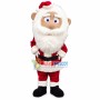 Santa Claus With Full White Beard Mascot Costume