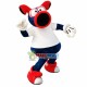 Cartoon Sports Doll With Trumpet Mouth Mascot Costume Cartoon Sports Doll With Trumpet Mouth Mascot Costume