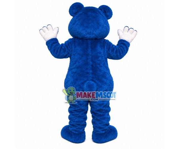 Sweet Blue Berry Bear Mascot Costume