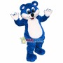 Sweet Blue Berry Bear Mascot Costume