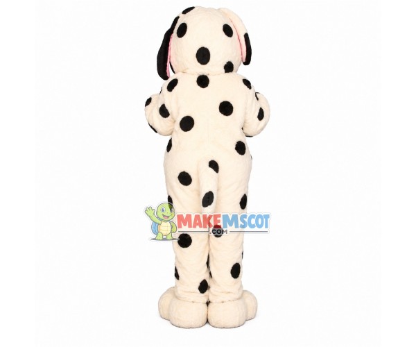 Soft Lovely Spotted Dog Mascot Costume Soft Lovely Spotted Dog Mascot Costume
