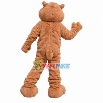 Friendly Plush Adult Bear Mascot Costume Friendly Plush Adult Bear Mascot Costume