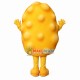 Raised Yellow Cell On The Surface Mascot Costume Raised Yellow Cell On The Surface Mascot Costume