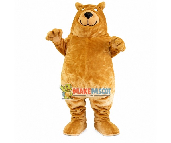 Strong Bear of Secret Joy Mascot Costume Strong Bear of Secret Joy Mascot Costume