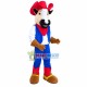 Decorated Cowboy Horse Mascot Costume Decorated Cowboy Horse Mascot Costume