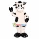 The Cow With Tag Necklace Mascot Costume The Cow With Tag Necklace Mascot Costume