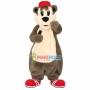 Referee Bear With Whistle Mascot Costume