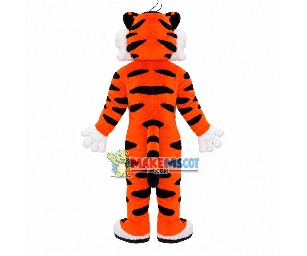 Security Staff Power Tiger Mascot Costume Security Staff Power Tiger Mascot Costume