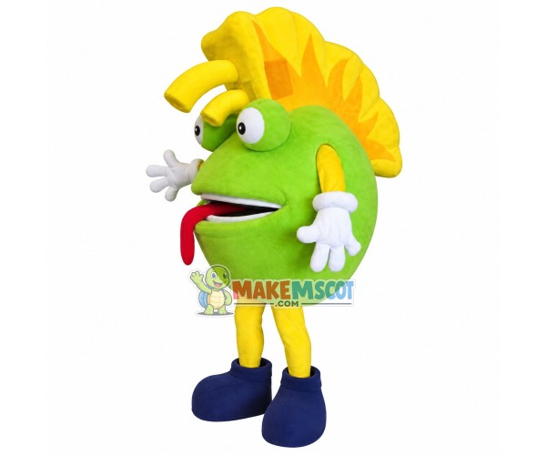 Necrotic Cell Attached To Trachea Mascot Costume Necrotic Cell Attached To Trachea Mascot Costume