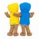 Brother Bear In Hoodie Mascot Costume Brother Bear In Hoodie Mascot Costume