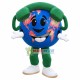 The Globe Connected To Telephone Mascot Costume The Globe Connected To Telephone Mascot Costume