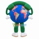 The Globe Connected To Telephone Mascot Costume The Globe Connected To Telephone Mascot Costume