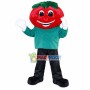 The Doll With Tomato Head Mascot Costume