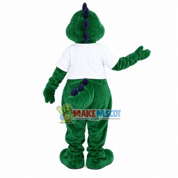 Green Dragon Of The University Mascot Costume Green Dragon Of The University Mascot Costume