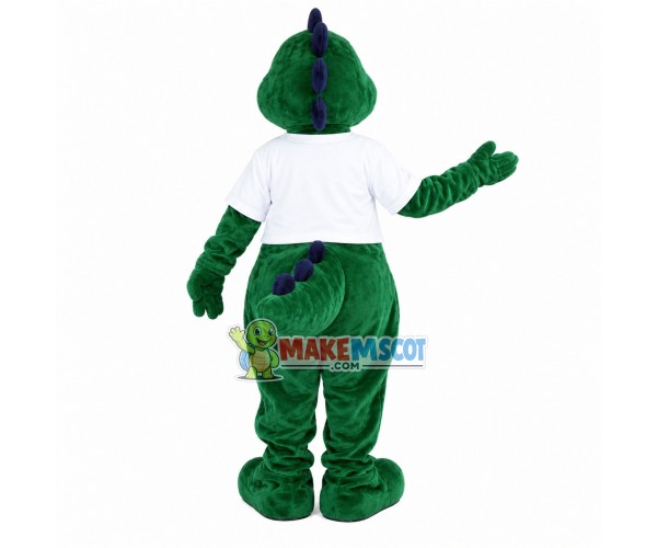 Green Dragon Of The University Mascot Costume Green Dragon Of The University Mascot Costume
