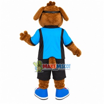 Sales Clerk Dog In Sunglasses Mascot Costume Sales Clerk Dog In Sunglasses Mascot Costume