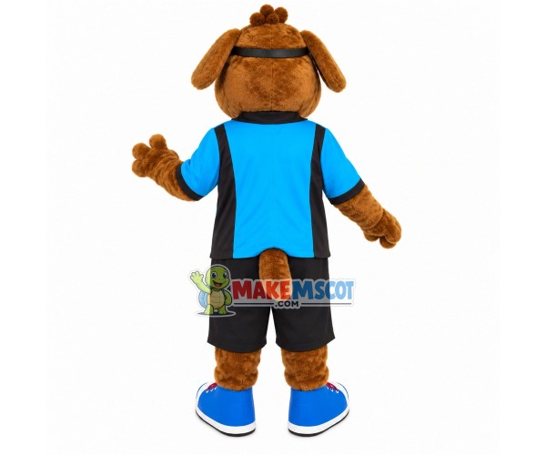 Sales Clerk Dog In Sunglasses Mascot Costume Sales Clerk Dog In Sunglasses Mascot Costume