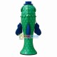 Green Carp Wearing Hat Mascot Costume Green Carp Wearing Hat Mascot Costume