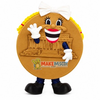 Cartoon One Cent Coin Mascot Costume Cartoon One Cent Coin Mascot Costume