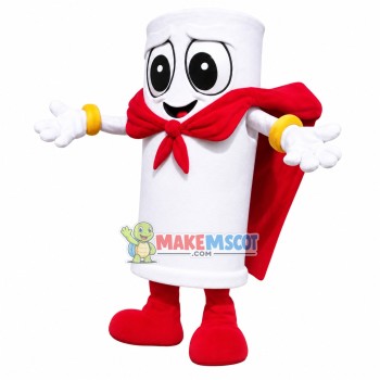 Cleaning Guard With Cloak Mascot Costume Cleaning Guard With Cloak Mascot Costume
