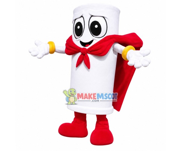 Cleaning Guard With Cloak Mascot Costume Cleaning Guard With Cloak Mascot Costume