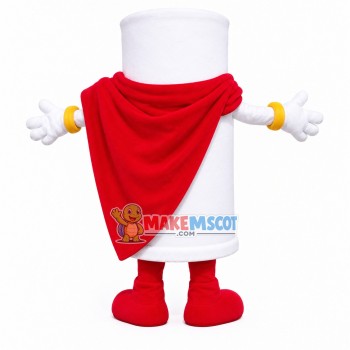 Cleaning Guard With Cloak Mascot Costume Cleaning Guard With Cloak Mascot Costume