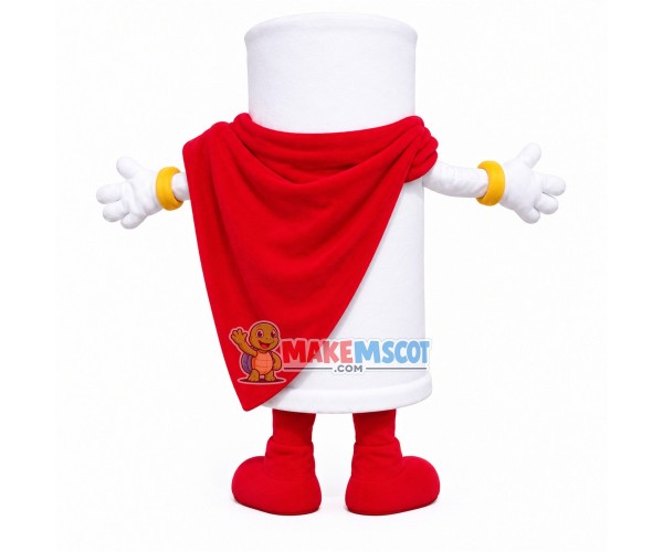 Cleaning Guard With Cloak Mascot Costume Cleaning Guard With Cloak Mascot Costume