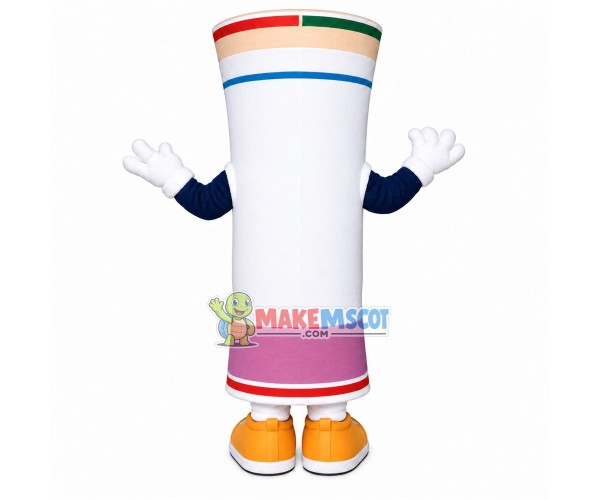 Rolled Up Newspaper Mascot Costume Rolled Up Newspaper Mascot Costume